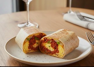 Eggs & Chorizo Burrito