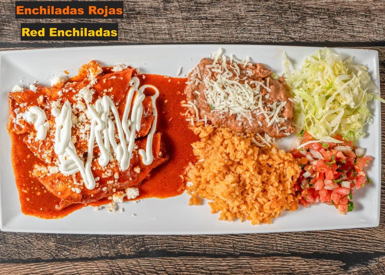 3 Cheese Enchilada Plate